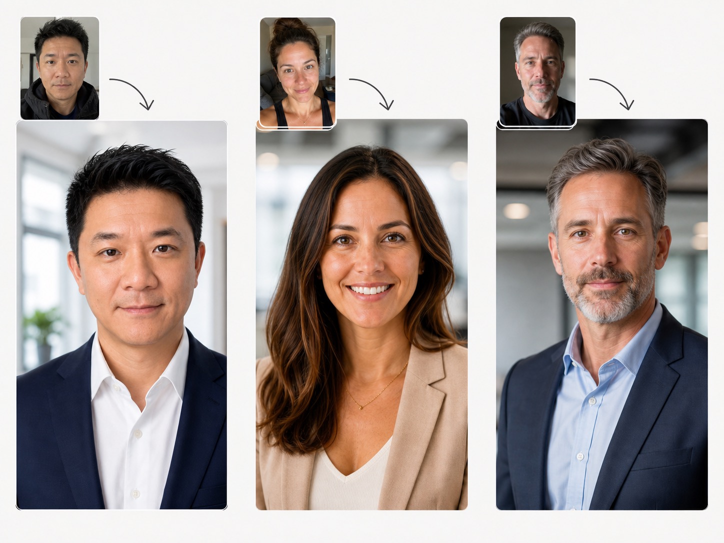 LinkedIn professional headshots example